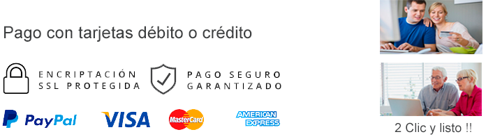 Pago seguro2 Clics y listo