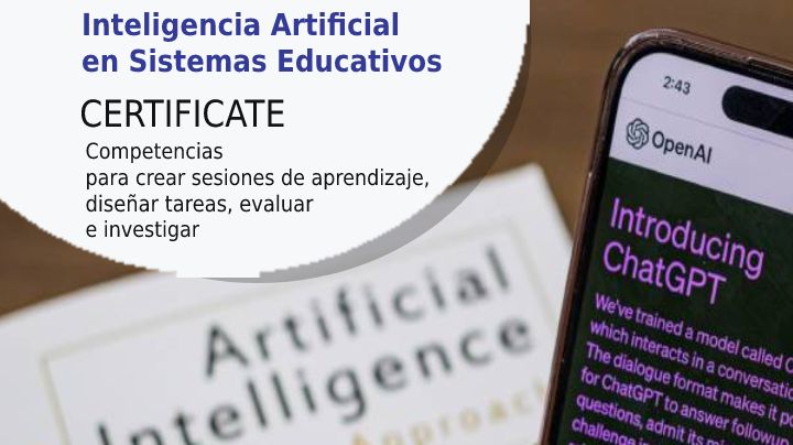 Presentación del curso Uso de Inteligencia Artificial en Educación