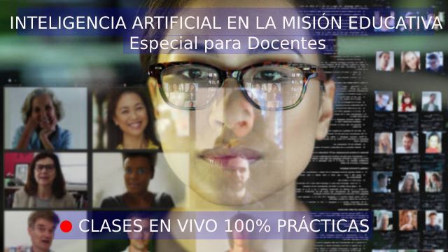 IA en Educación - Curso Grupal vía ZOOM